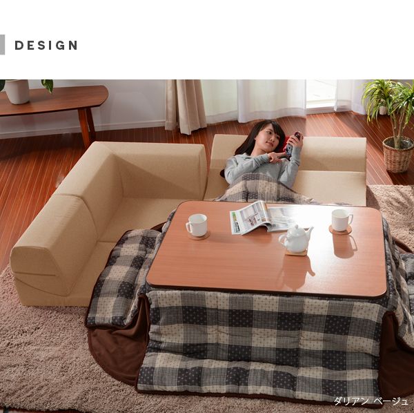 和楽のIMONIA カバーリングコーナー3点ローソファセット NEXPOTALLINN_EU