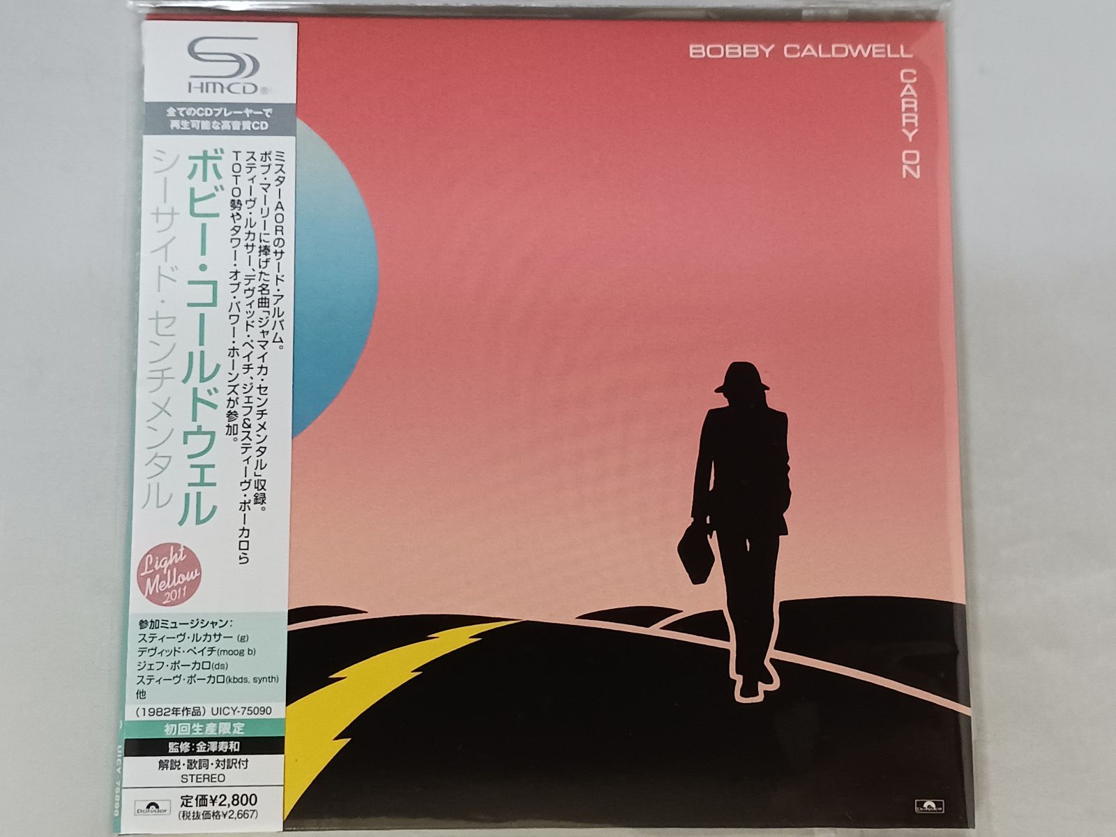 CD ボビー コールドウェル シーサイド センチメンタル 紙ジャケ 帯付き