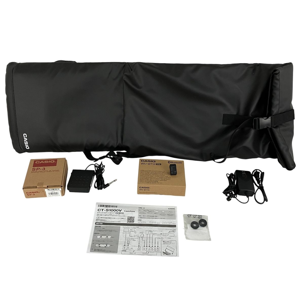 CASIO CT-S1000V Casiotone 電子 キーボード 鍵盤楽器 61鍵 WU-BT10 SP-3 ペダル ワイヤレスMIDI - AUDIOアダプター付き Y10538421 WWW_TRAVELLANDINDIA_COM