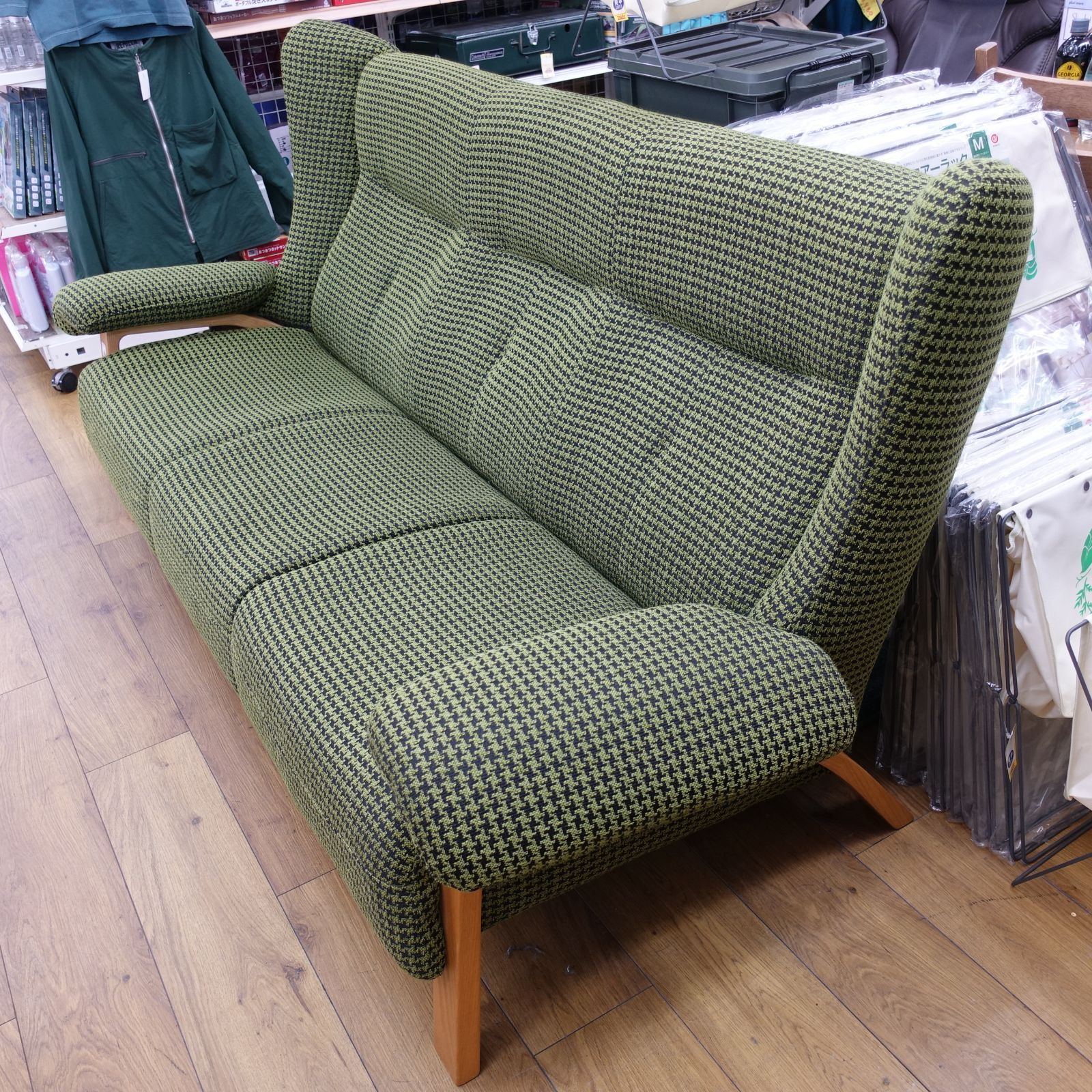 ファブリック ハイバック