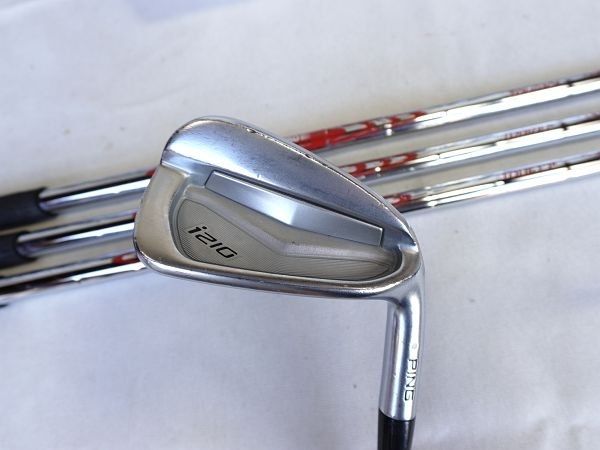 ピン i210 アイアン MODUS3 TOUR105 4本 S BLK