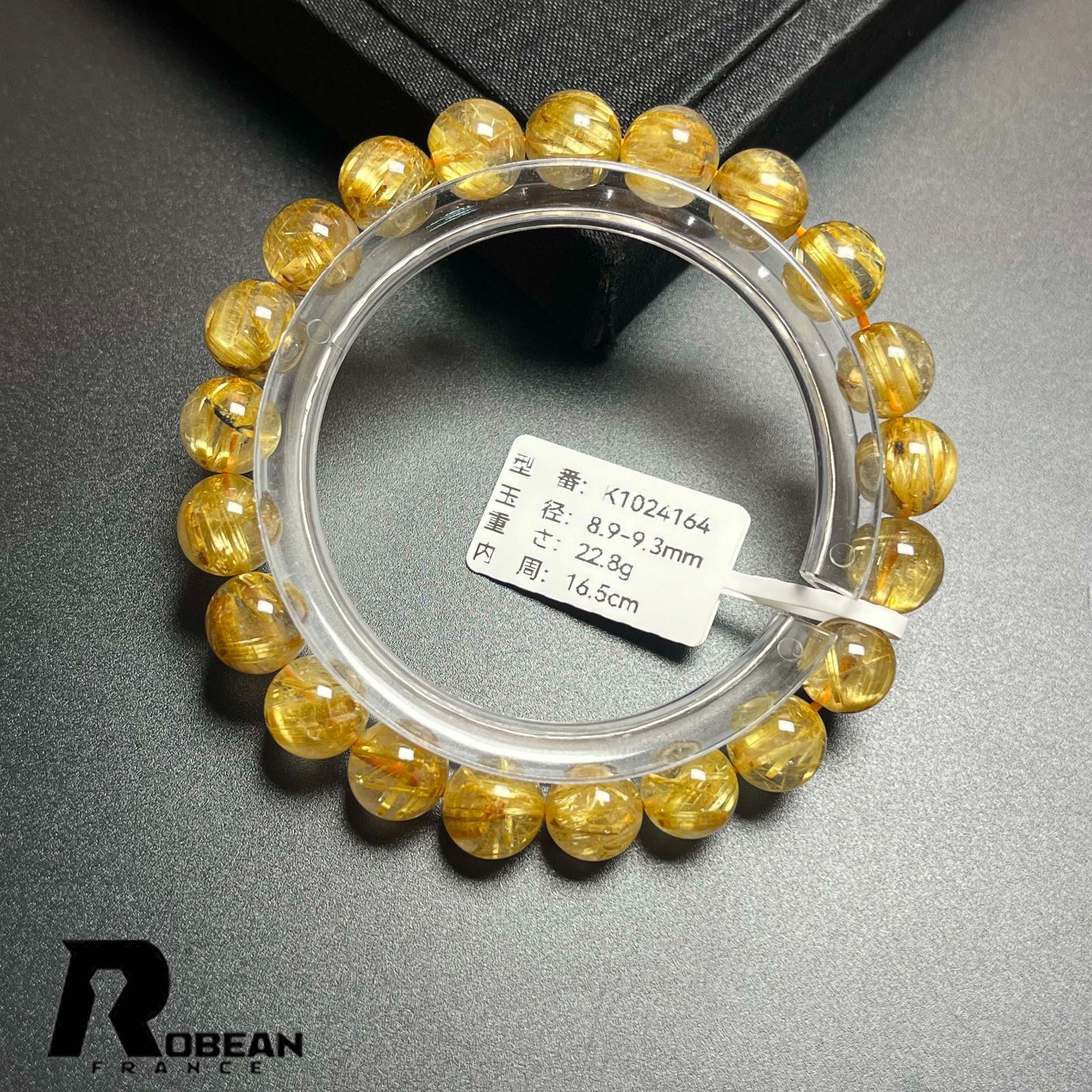 満針ルチルクォーツ