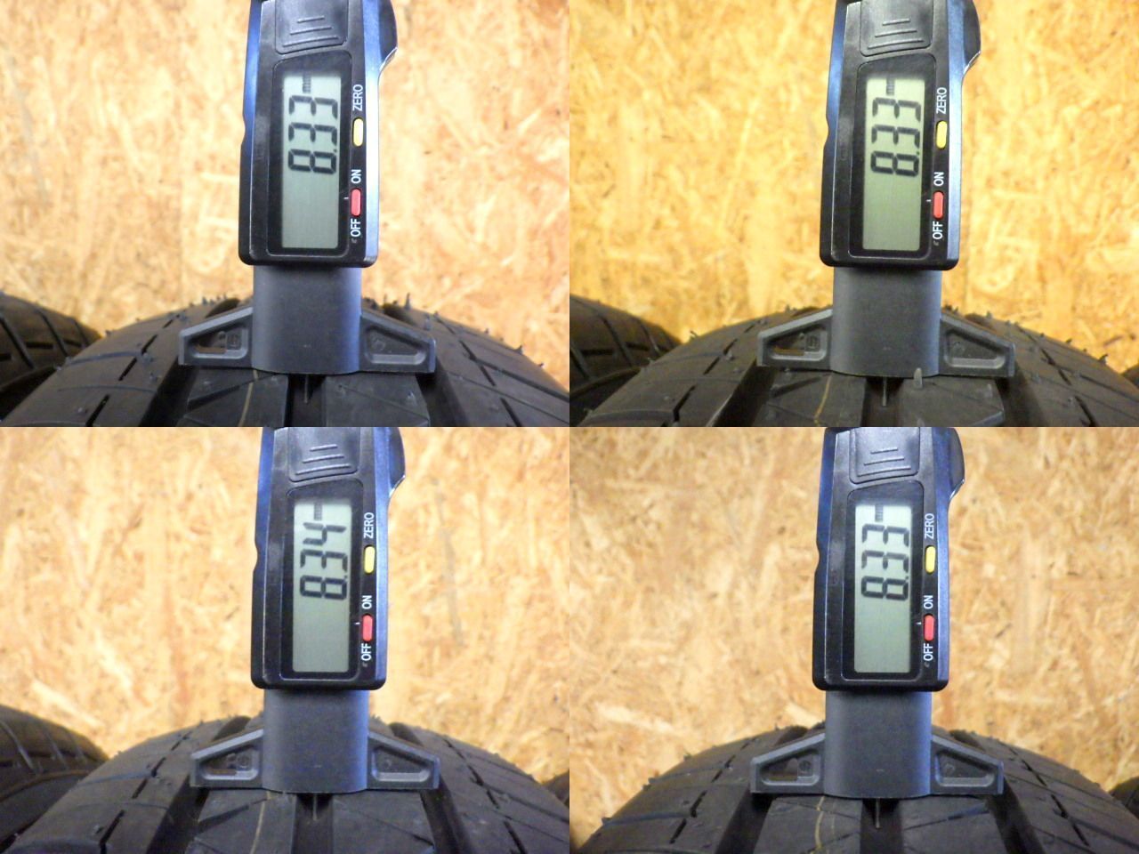 K381 送料無料◆ 製造 約9部山◆YOKOHAMA BluEarth-VAN RY55◆195|80R15 107|105NLT◆4本