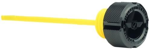 MAGNETIC エンジンオイルディップスティック KNURLED ブラック 2017年以降ツーリング トライクモデル