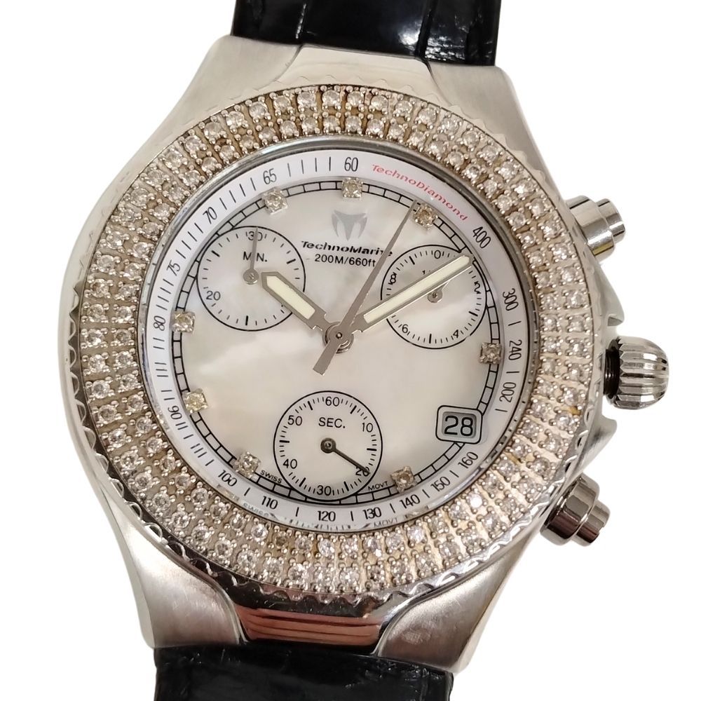 テクノマリーン　美品　テクノダイヤモンド テクノマリーン テクノマリン ダイヤモンド ダイヤ ダイバーズ