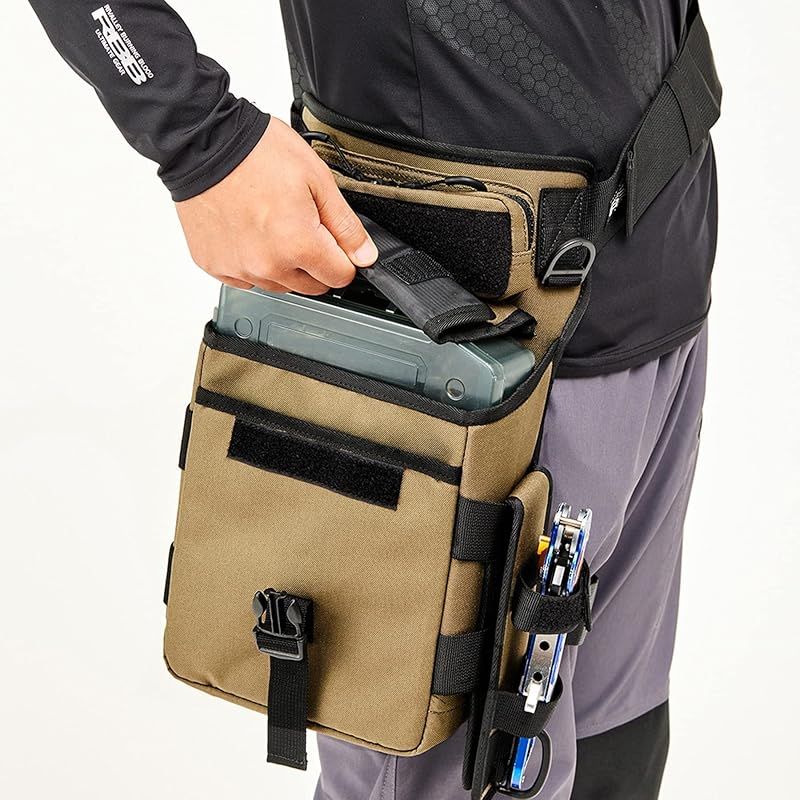  RBB ビックベイトレッグバッグ オリーブ 1 ルアー フライケース フィッシングバッグ ケース