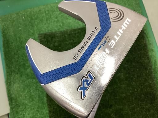 オデッセイ WHITE HOT RX V-LINE FANG CS 33インチ パター PT スチール フレックスその他 メンズ 男性用 右利き 右用 Cランク ゴルフクラブ