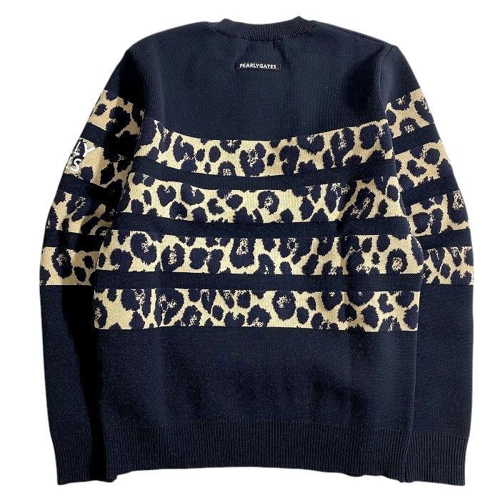 WJQ レオパード柄ボーダー