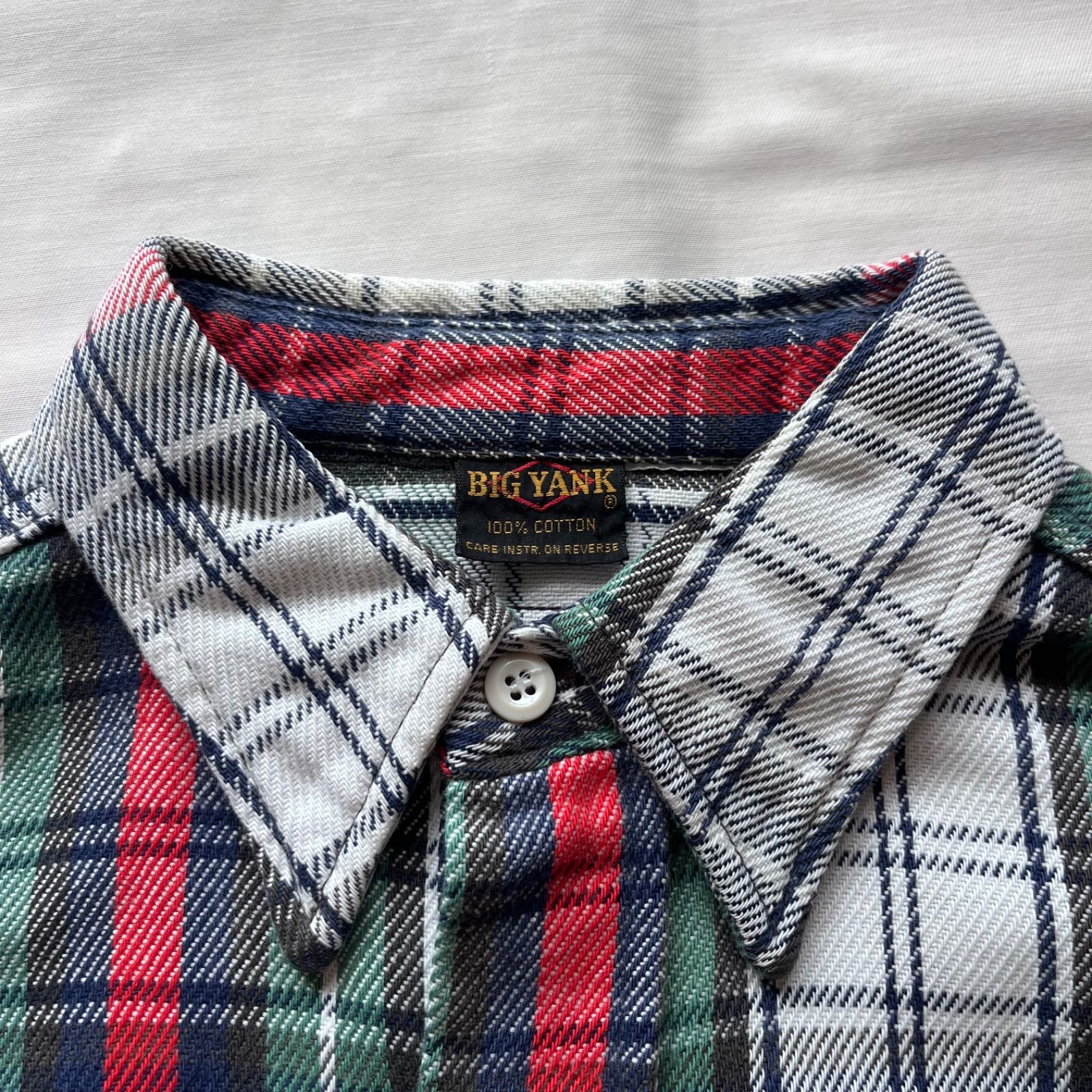 70S BIG YANK ネルシャツ ヘビネル ビッグヤンク アナトミカ - メルカリ