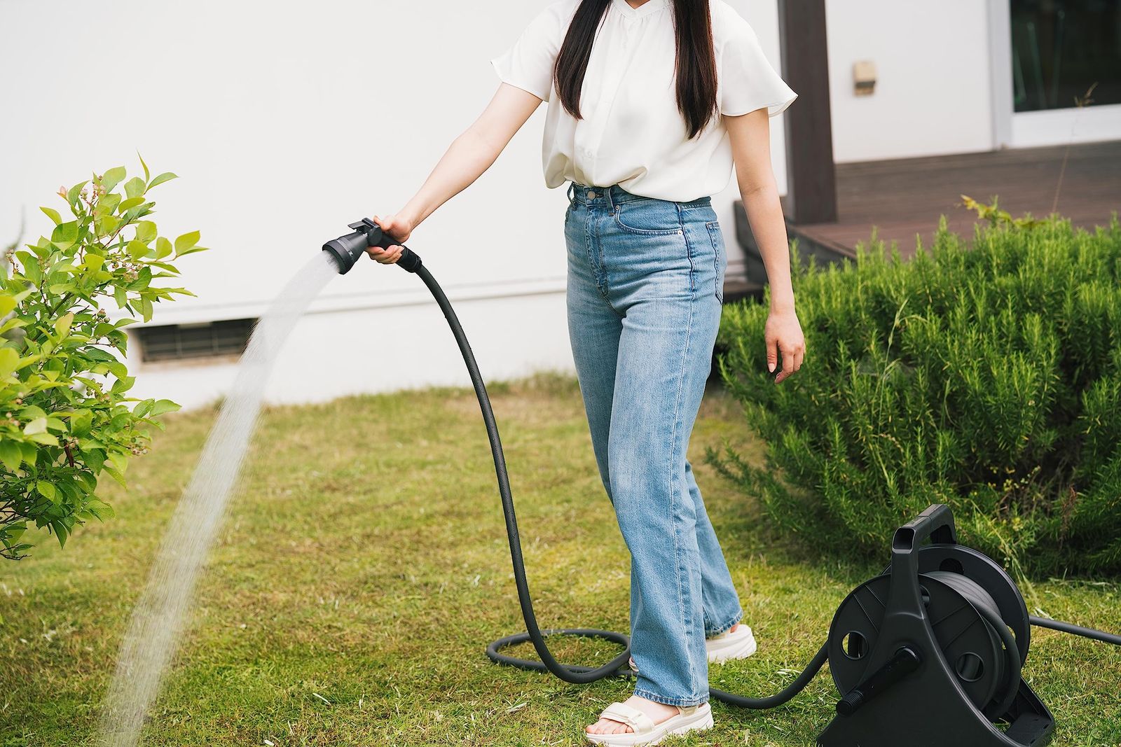 グリーンライフ Gアクアホースリール20 m PRQ-205 DN AGY