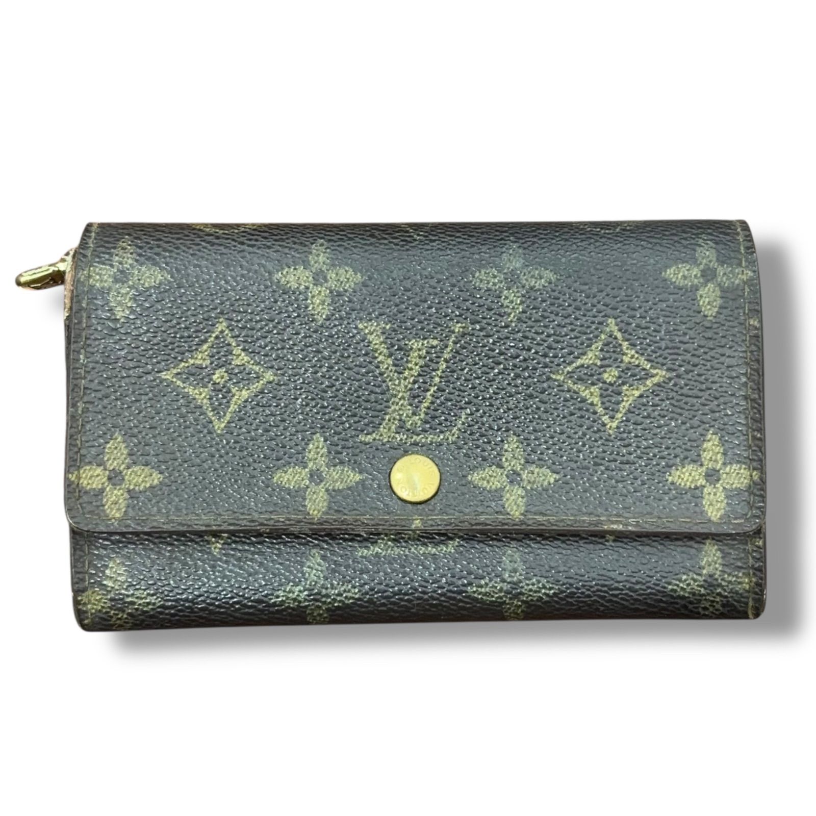 LOUIS VUITTON ルイヴィトン モノグラム ポルトモネ ジップ 二つ折り