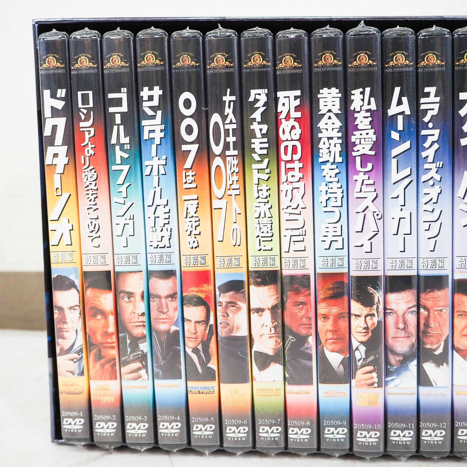 K9292 ほぼ未開封品 007 製作40周年記念限定BOX DVD 特典1枚欠品 定価