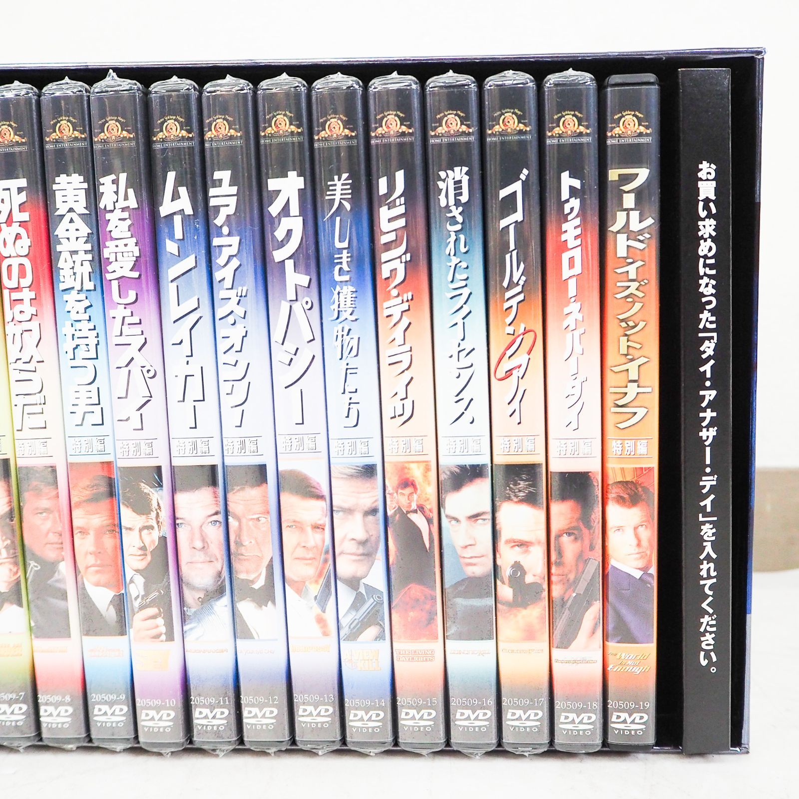 K9292 ほぼ未開封品 007 製作40周年記念限定BOX DVD 特典1枚欠品 定価