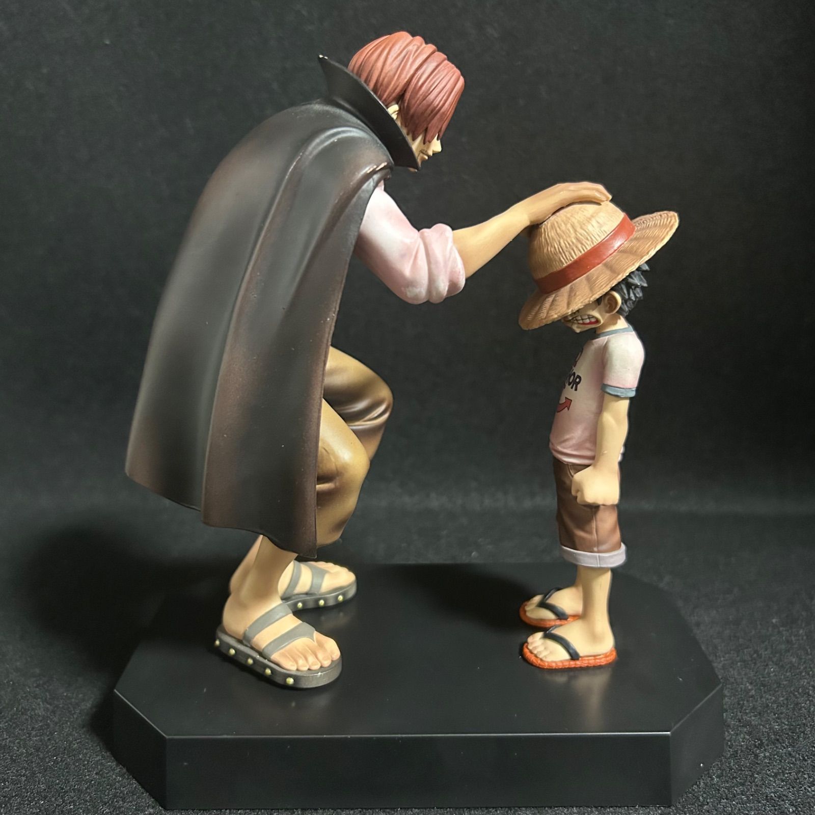 当選品 ワンピース ルフィ＆シャンクス セピアカラー フィギュア