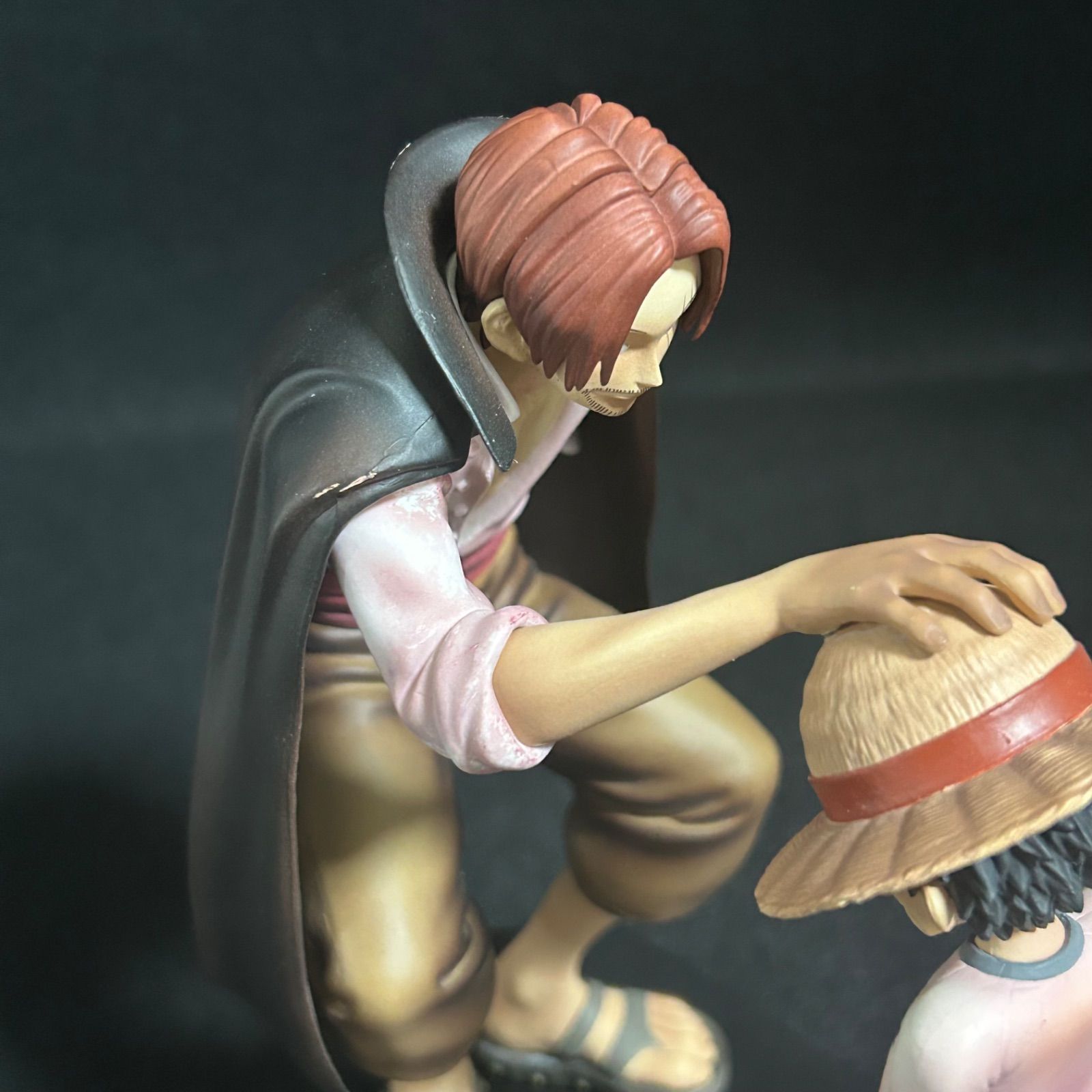 当選品 ワンピース ルフィ＆シャンクス セピアカラー フィギュア