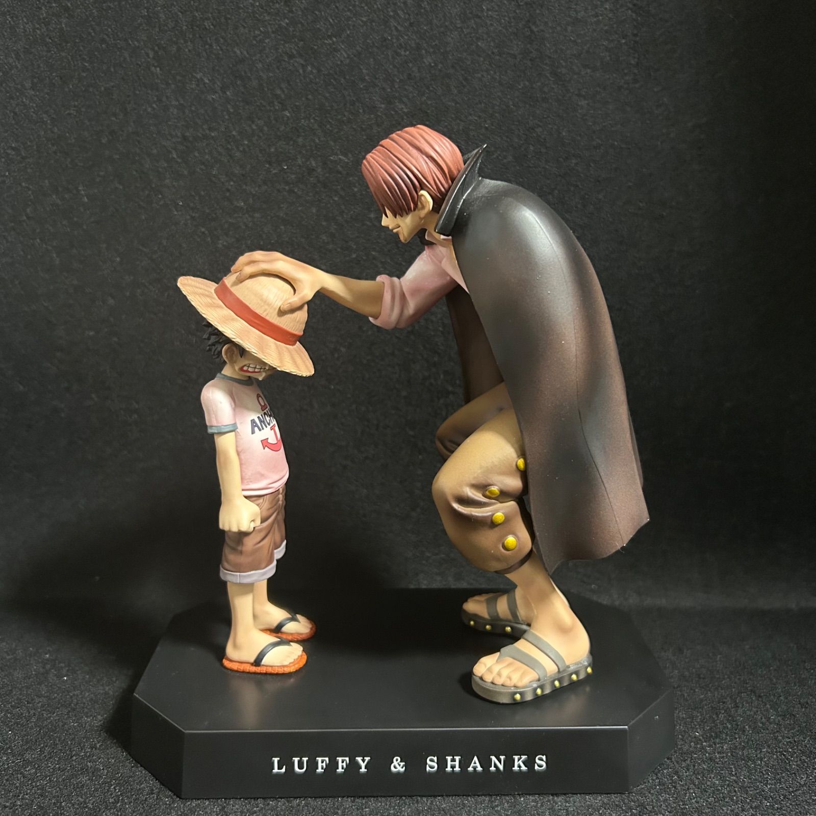 ワンピース ルフィ＆シャンクス セピアカラー フィギュア　ダブルチャンス 当選品 当選品 ワンピース ルフィ＆シャンクス セピアカラー フィギュア