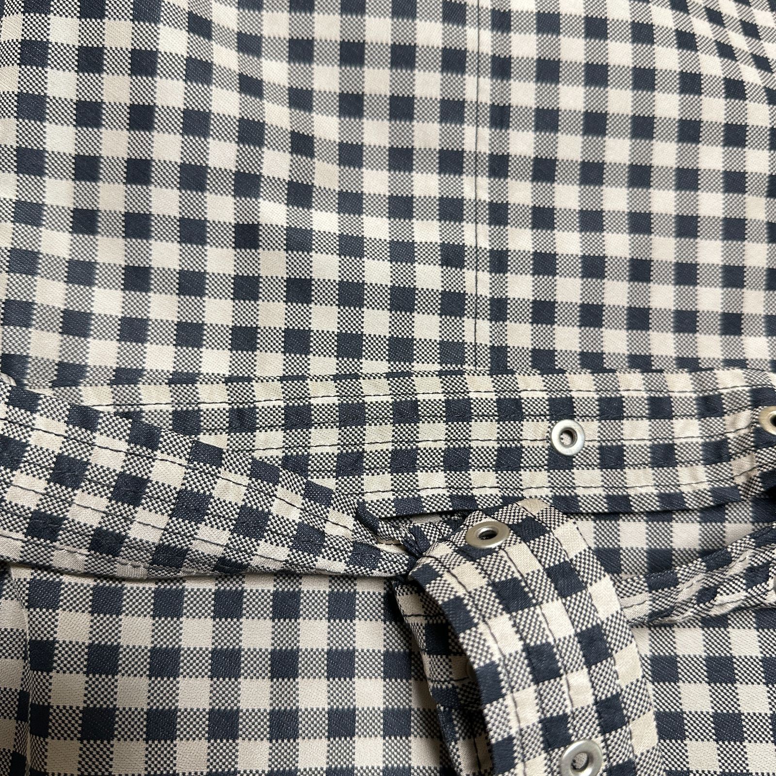Weekend Max Mara マックスマーラ イタリア製 撥水 ギンガムチェック柄 