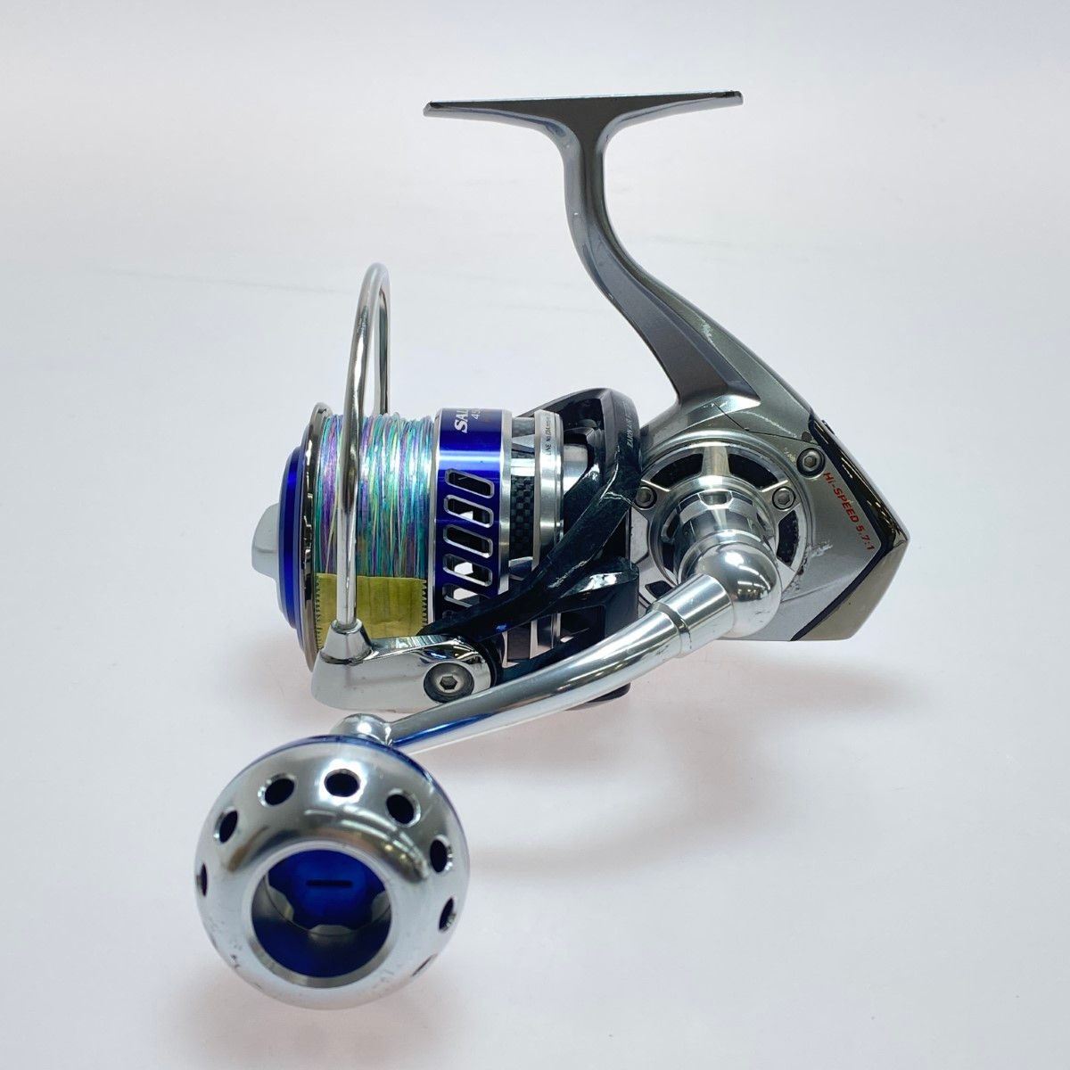 §§DAIWA ダイワ 10ソルティガ 4500 H スピニングリール 程度B
