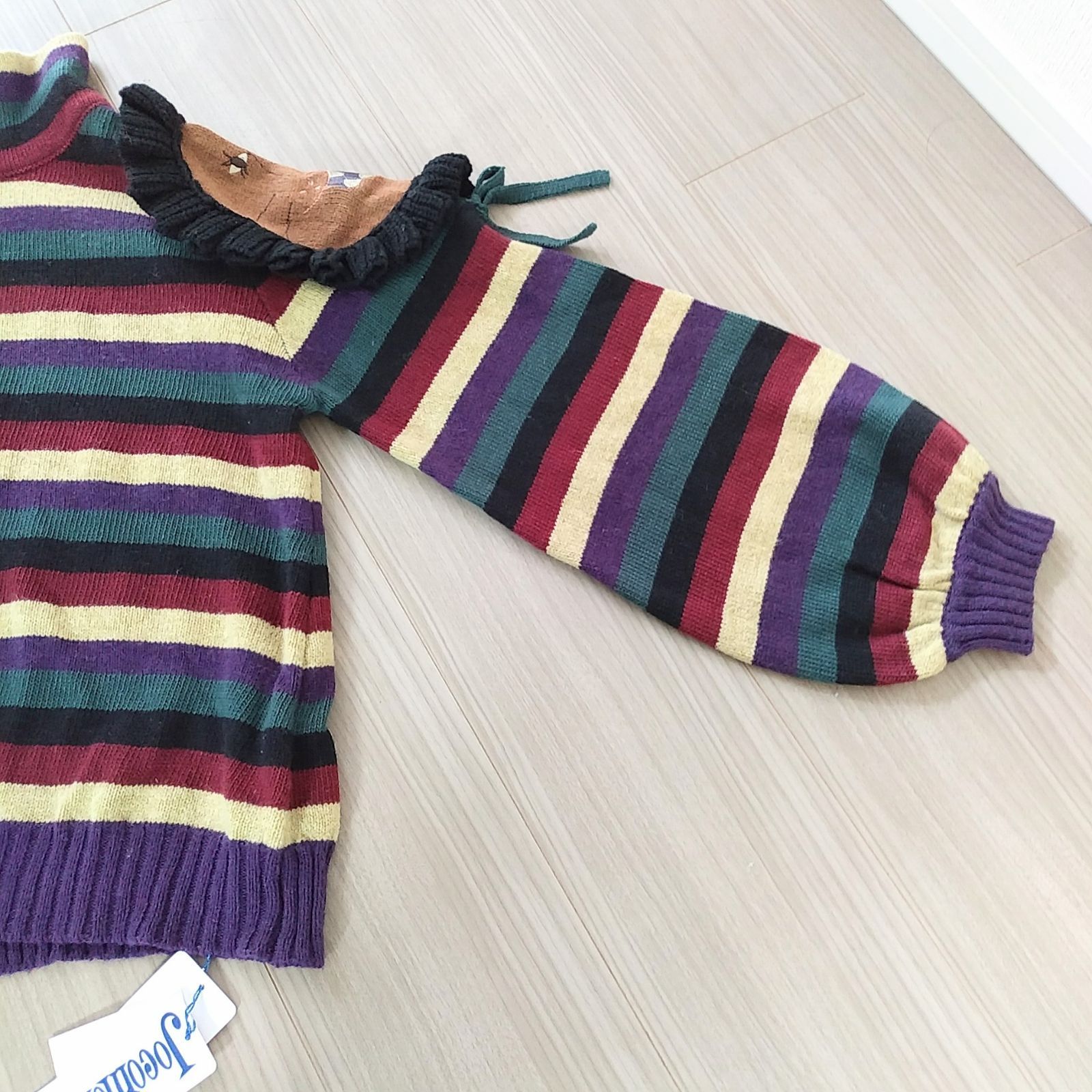 Jocomomola／ホコモモラ サイズ40 タグ付未使用品 肩にライオンが付い