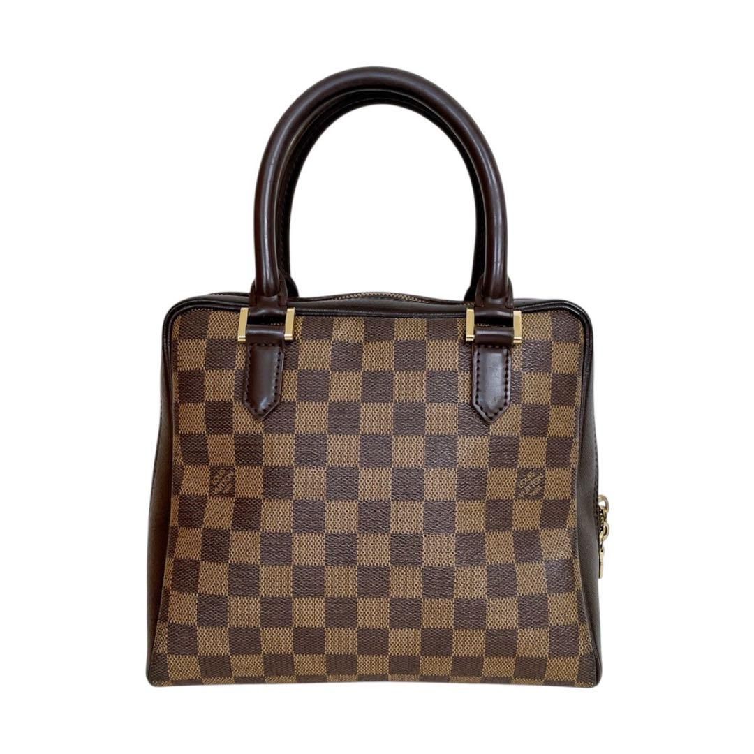 ルイヴィトン バッグ ダミエ ブレラ 2way ハンドバッグ ショルダーバッグ スクエア型 ブラウン 茶 4634