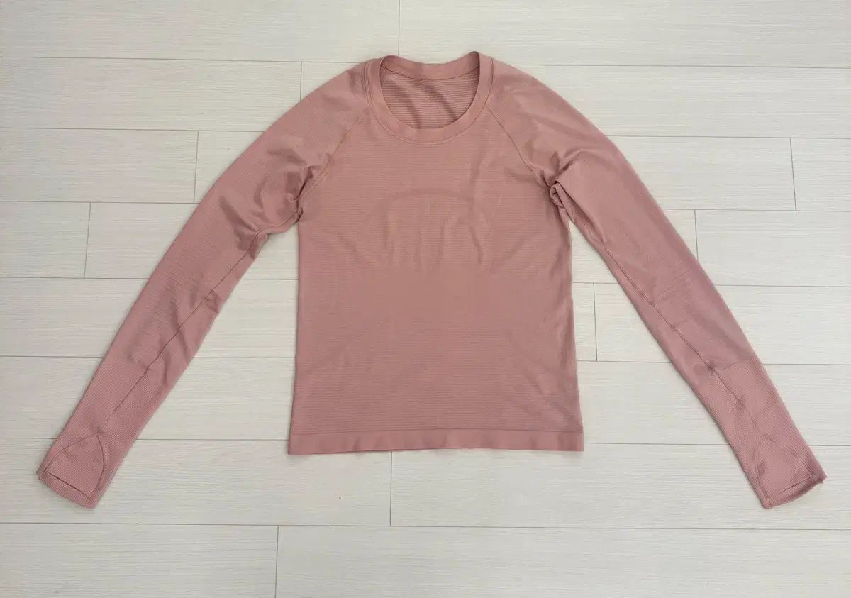 ルルレモン ピンクヘイズ スウィフトリー ロングスリーブ ショーツ pink haze