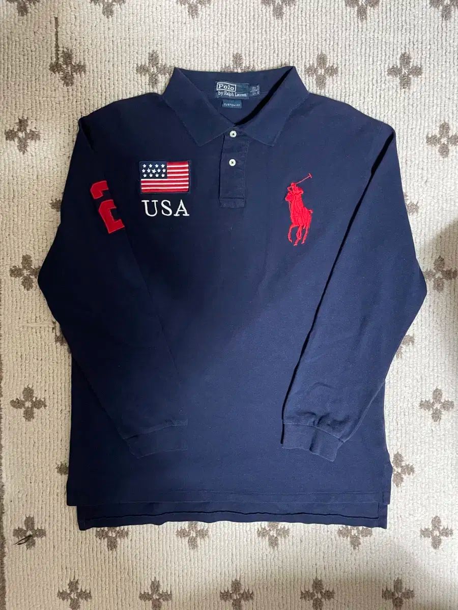 ポロラルフローレン ビックポニー 星条旗 Tシャツ