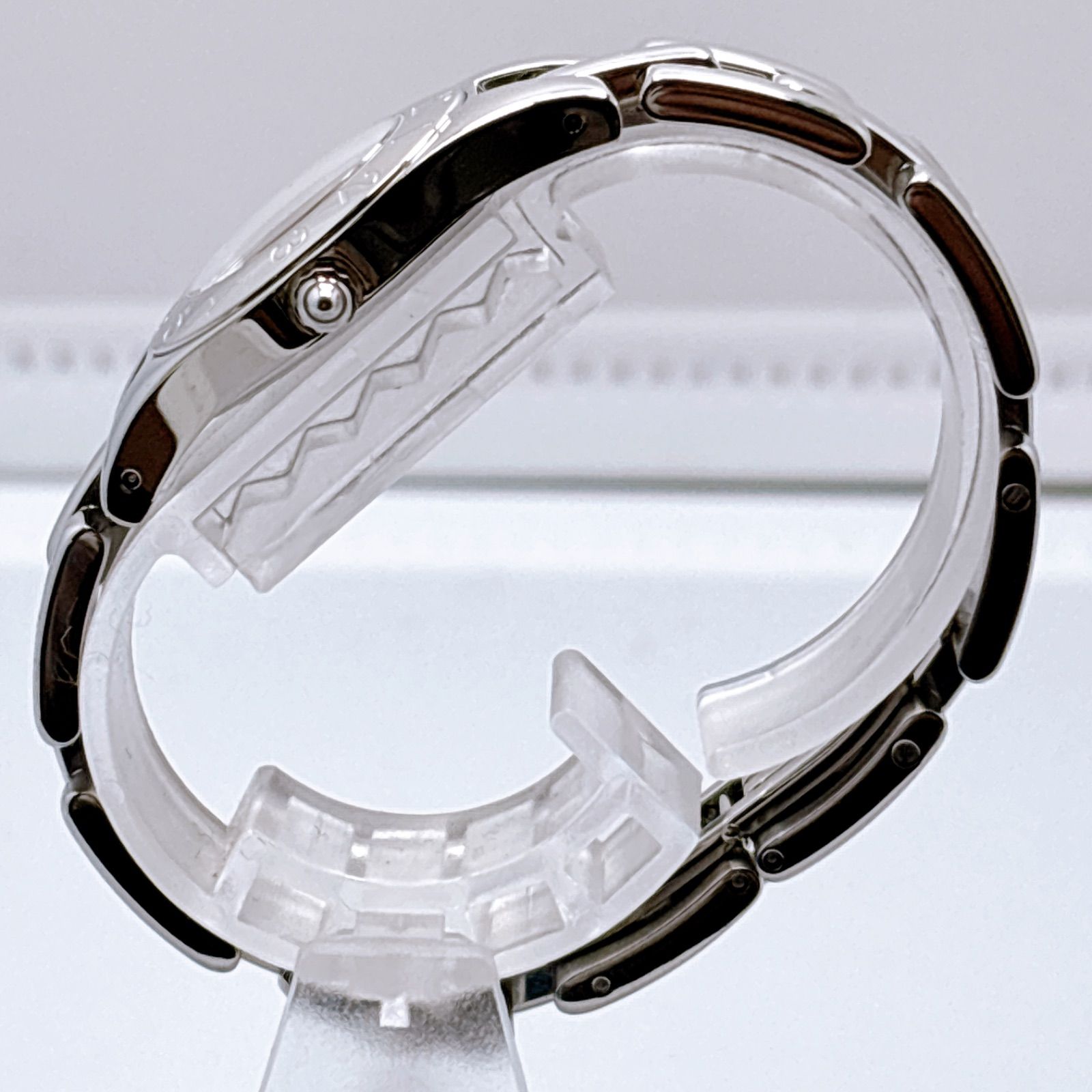 ボームアンドメルシエ 腕時計 レディース スクエア デイト ダイヤ