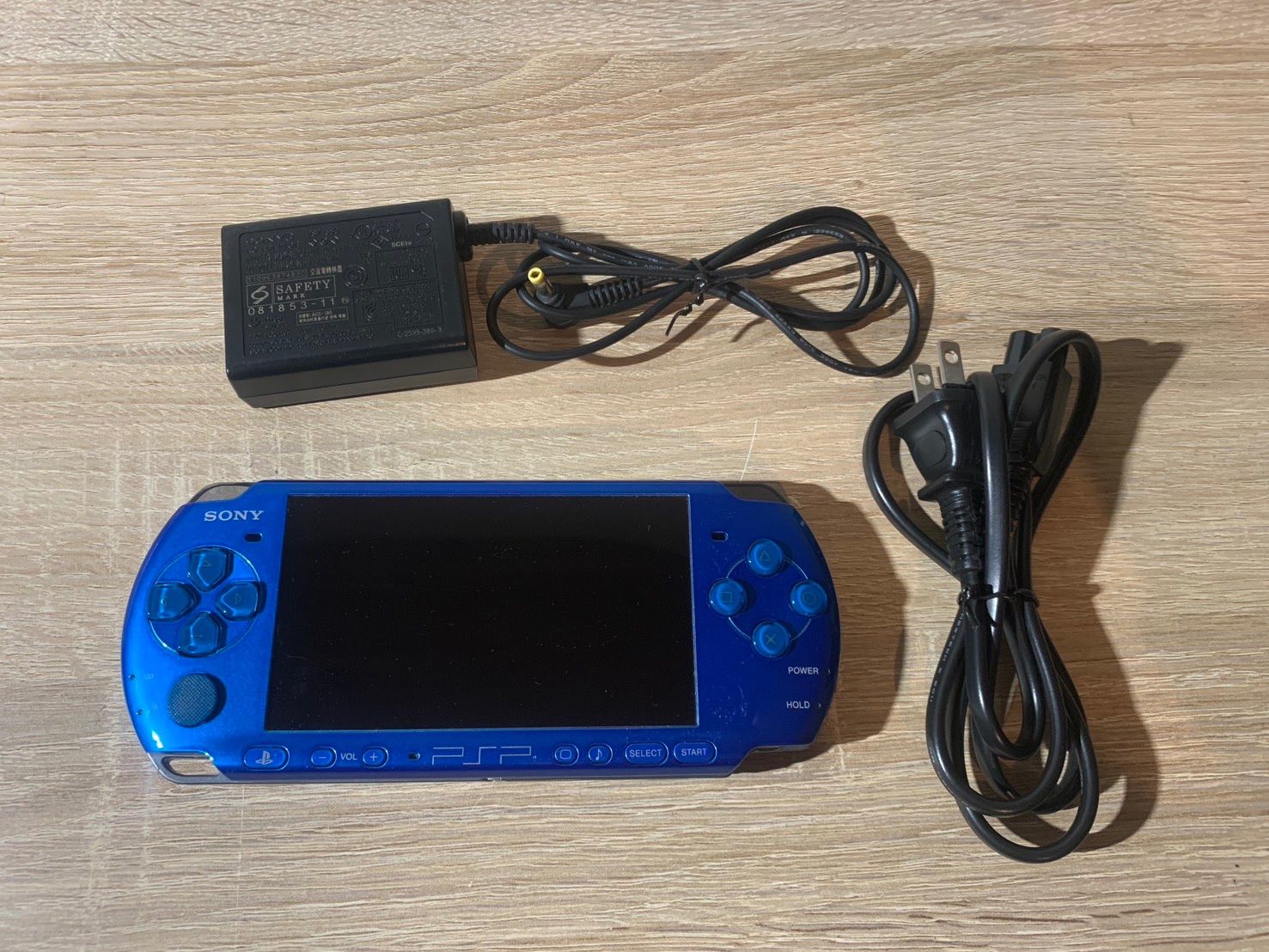 6220 PlayStation ポータブル PSP 3000 バイブラントブルー