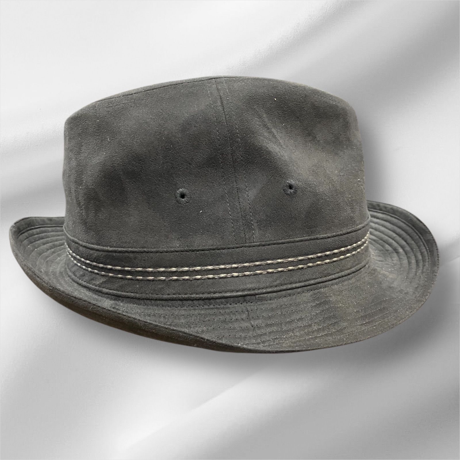 Borsalino ボルサリーノ アレッサンドリア フェザー装飾 中折れハット 