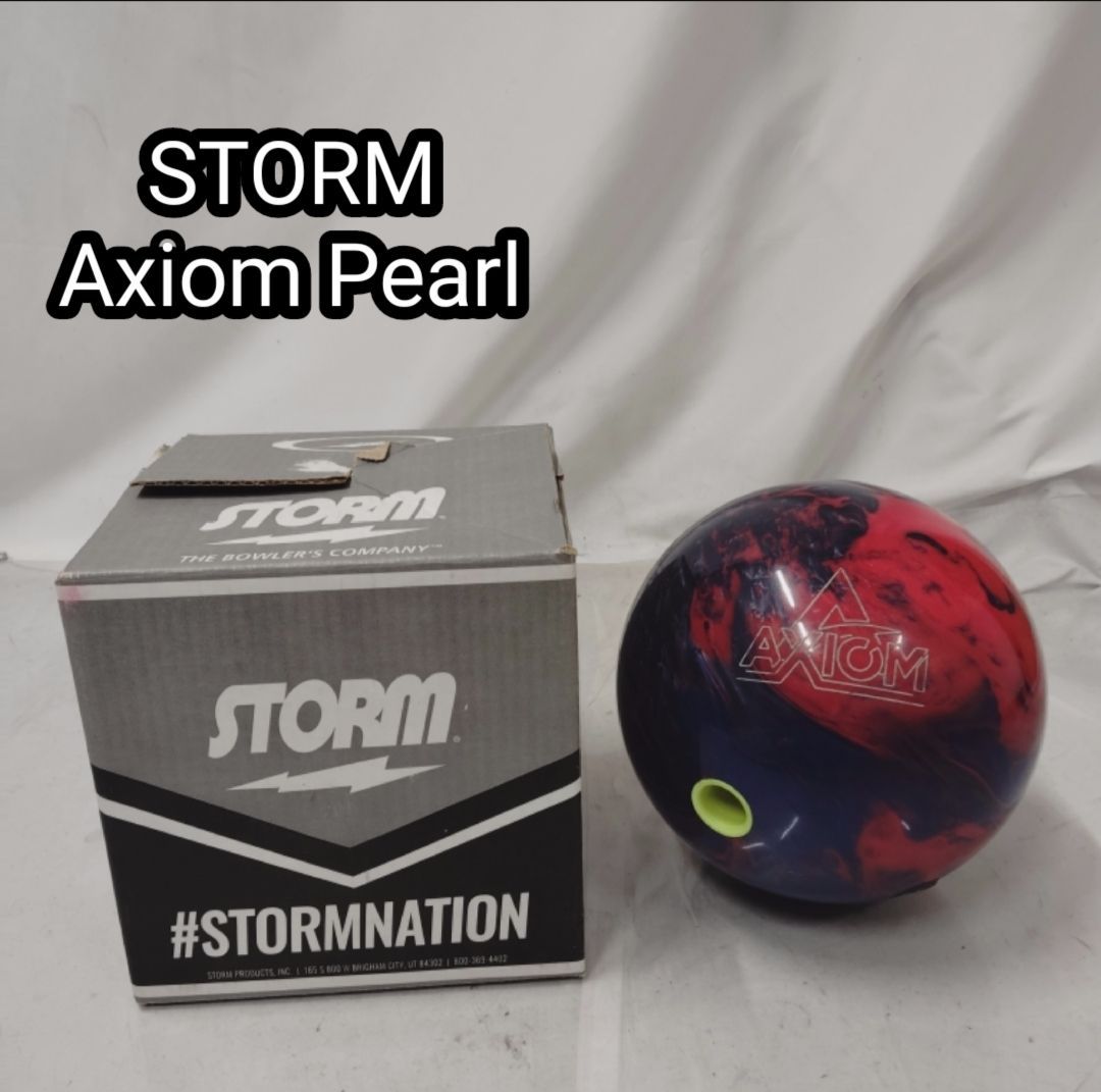 AXIOM PEARL STORM ボウリングボール 15p STORM AXIOM PEARL
