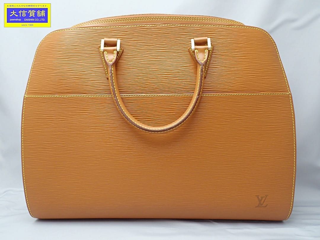 LOUIS VUITTON ルイ ヴィトン エピ ハンドバッグ M54518 ソルボンヌ ジパングゴールド ビジネスバッグ B A-8950 質屋