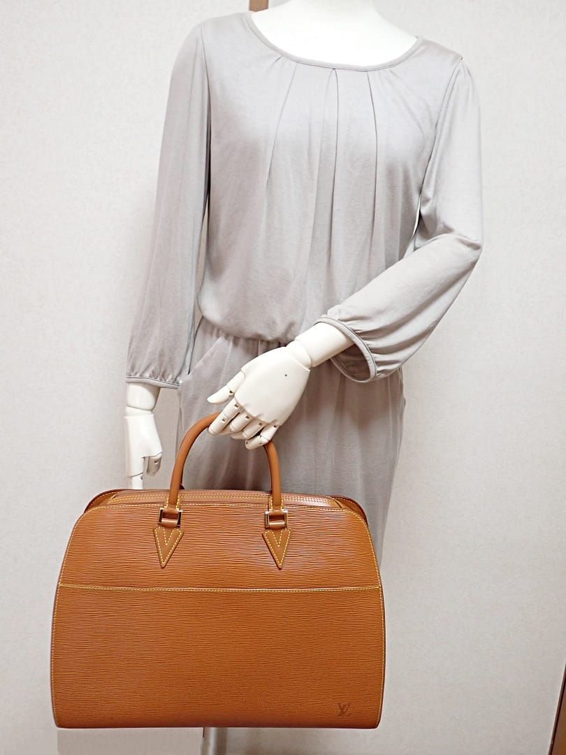 LOUIS VUITTON ルイ ヴィトン エピ ハンドバッグ M54518 ソルボンヌ ジパングゴールド ビジネスバッグ B A-8950 質屋 DECORATOM_COM_BR