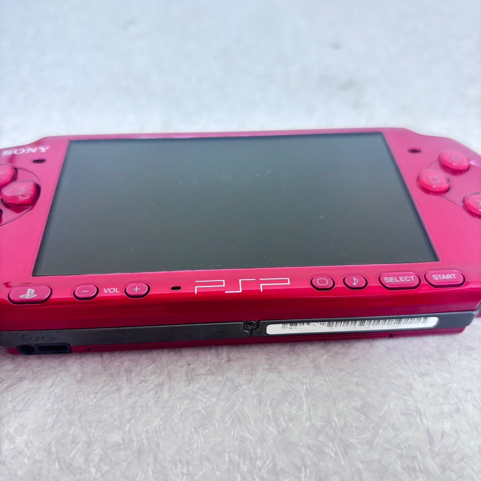PSP3000 PSP-3000 ラディアントレッド SONY