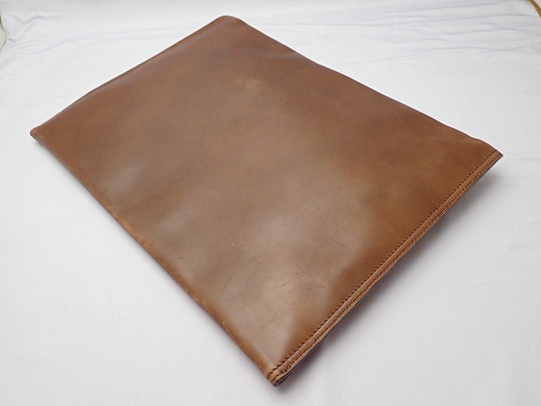 BRUNELLO CUCINELLI ブルネロ クチネリ クラッチバッグ ブラウン レザー セカンドバッグ ドキュメントケース B A-8955 質屋