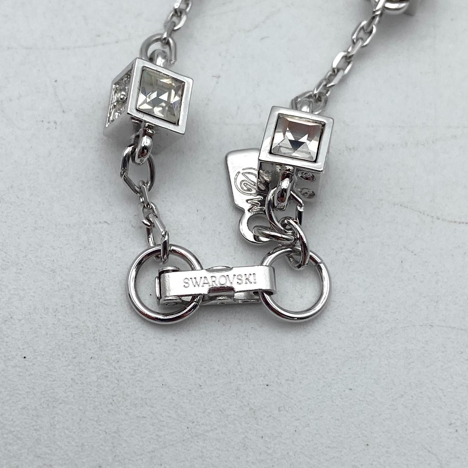 SWAROVSKI スワロフスキー キューブ ブレスレット - メルカリ