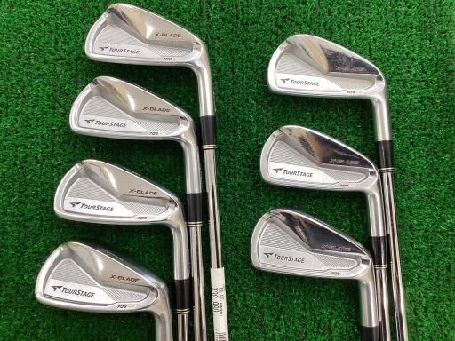 ブリヂストン X-BLADE 709 CB 8 S アイアンセット IR Dynamic G フレックスS メンズ 男性用 右利き 右用 Cランク ゴルフクラブ