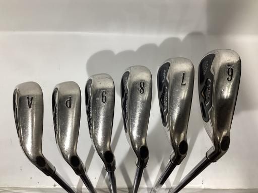 キャロウェイ E R C FUSION 6S アイアンセット IR NS PRO 950GH フレックスS メンズ 男性用 右利き 右用 Dランク ゴルフクラブ