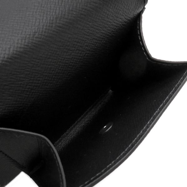 ルイヴィトン LOUIS VUITTON 二つ折り財布 ポルトフォイユ マルコ NM モノグラムエクリプス シルバー金具 黒 グレー M 62545 RFID 箱