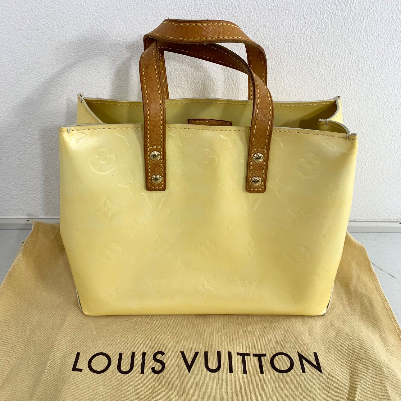 LOUIS VUITTON ルイ ヴィトン モノグラムヴェルニ リードPM 