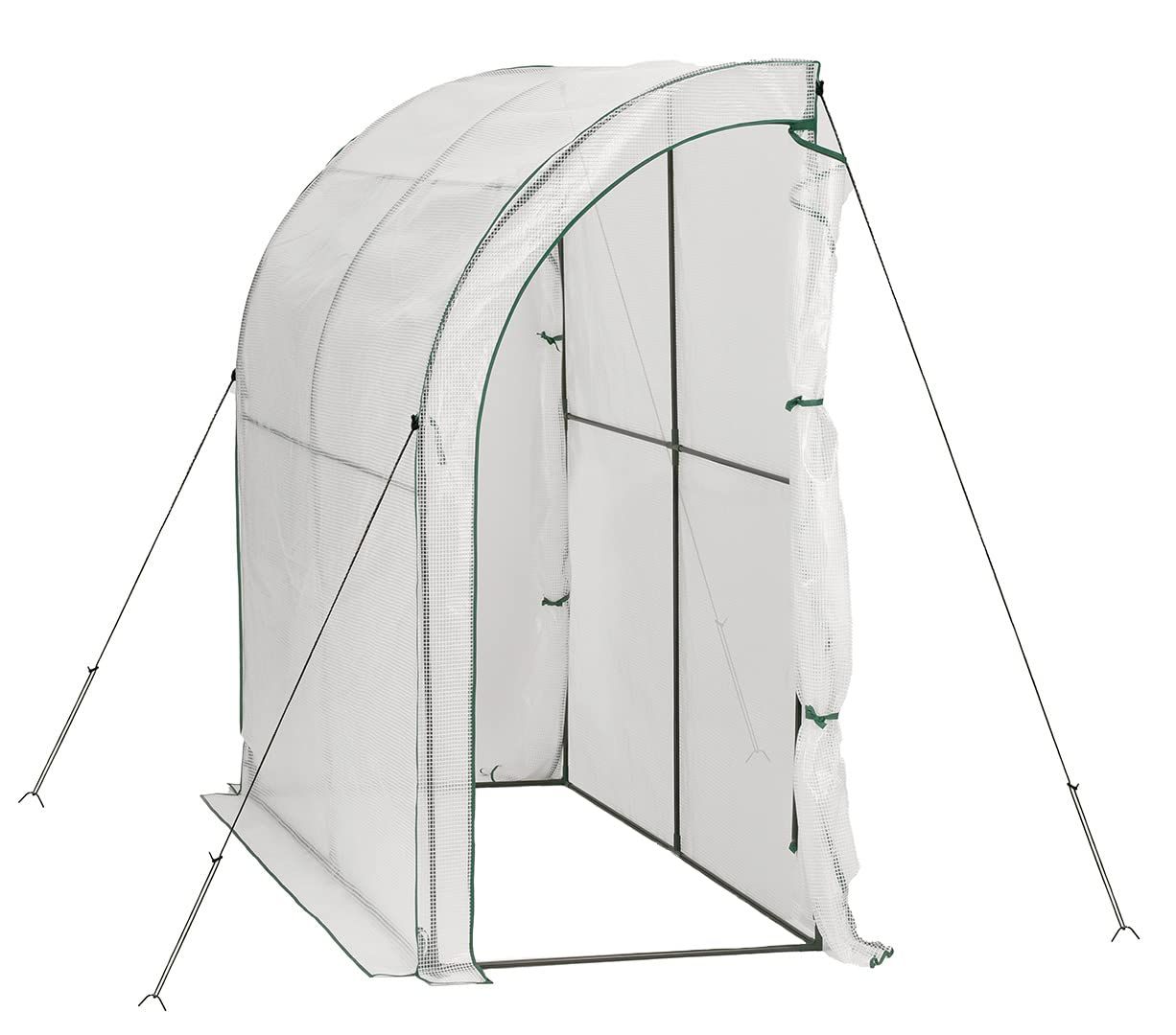 迅速発送 武田コーポレーション Takeda corporation 温室 ビニールハウス 園芸 グリーン 98×198×215cm ウォール温室 UOST-98