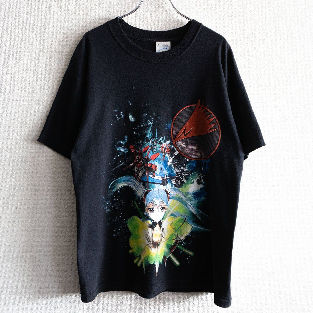 希少/00s】 【機動戦艦ナデシコ Tシャツ】 M SCREEN STARS ユーロ