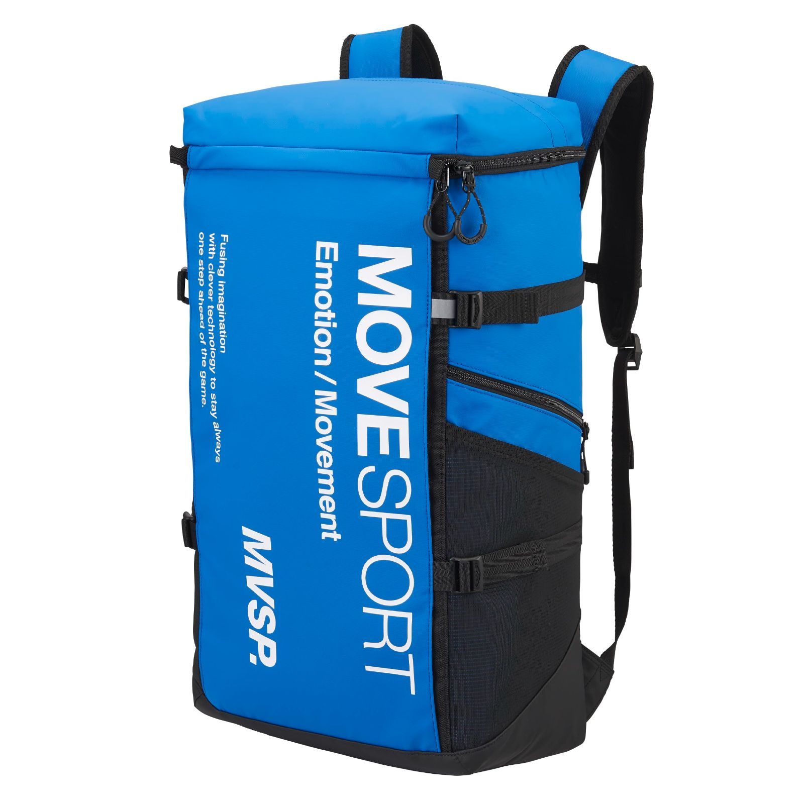 数量 ムーブスポーツ デサント バックパック リュックサック EC モデルレインカバー付きあり PCポケット 再帰反射 40L 通勤 通学 部活