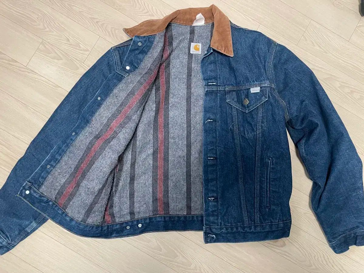 カーハート 100周年 ブランケット 裏地 デニム デニムジャケット
