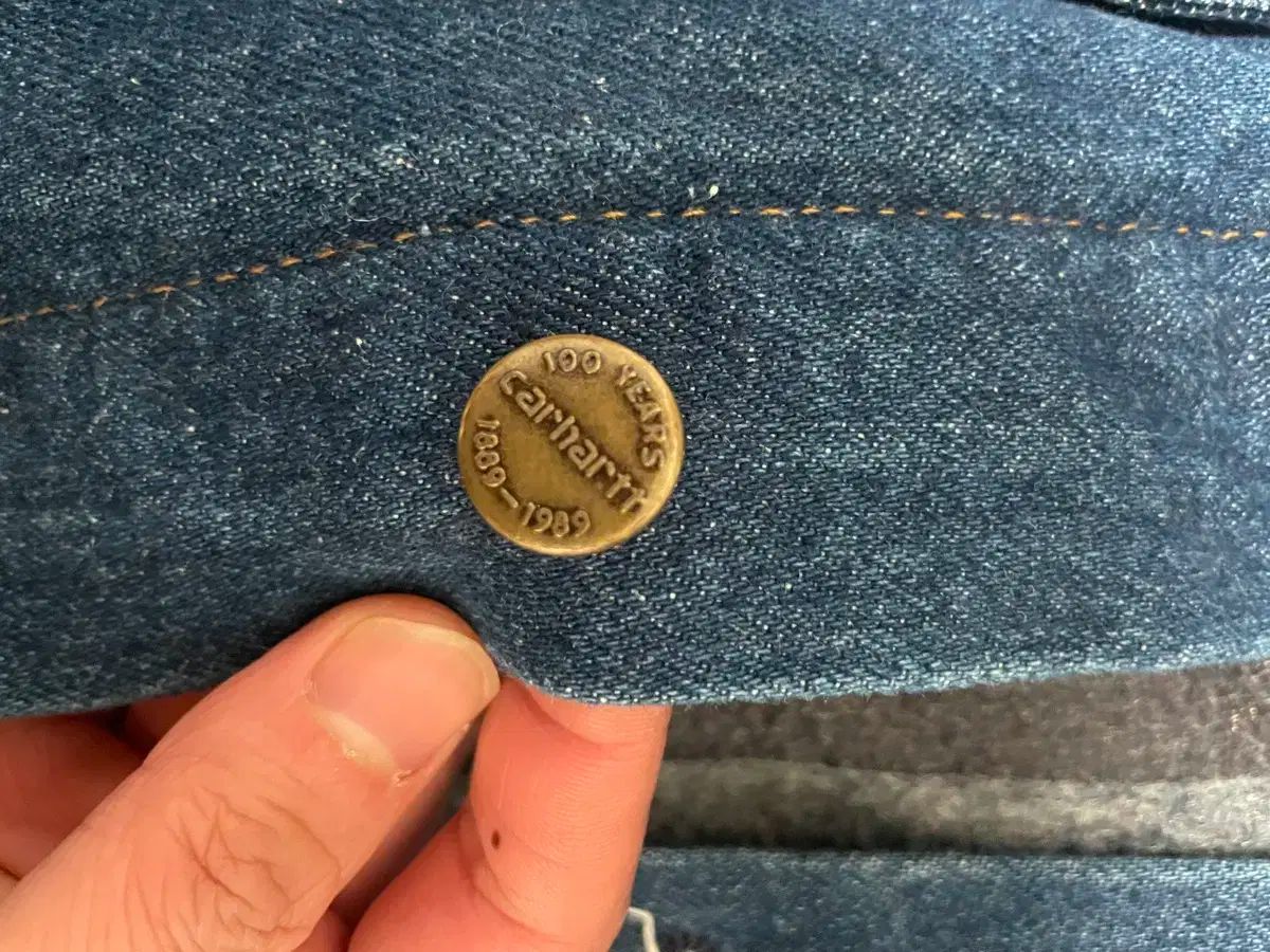 カーハート 100周年 ブランケット 裏地 デニム デニムジャケット