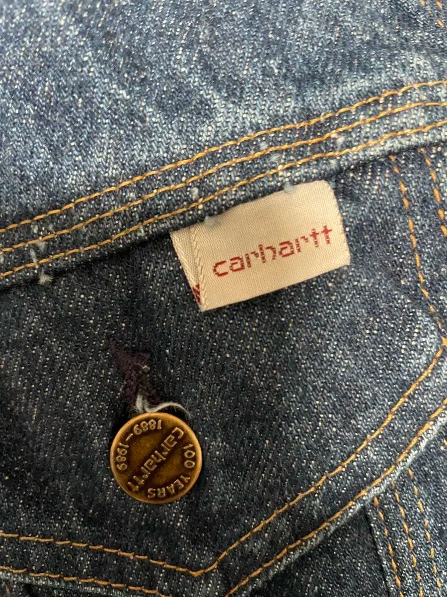 カーハート 100周年 ブランケット 裏地 デニム デニムジャケット