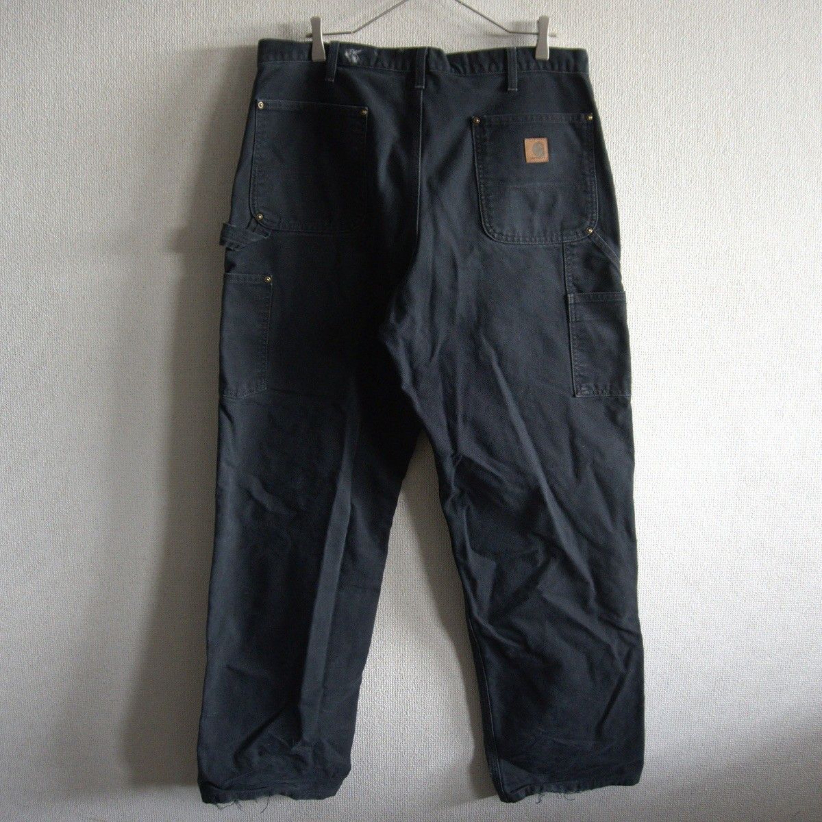 雰囲気抜群】Carhartt【ダブルニー ペインターパンツ】36 ブラック