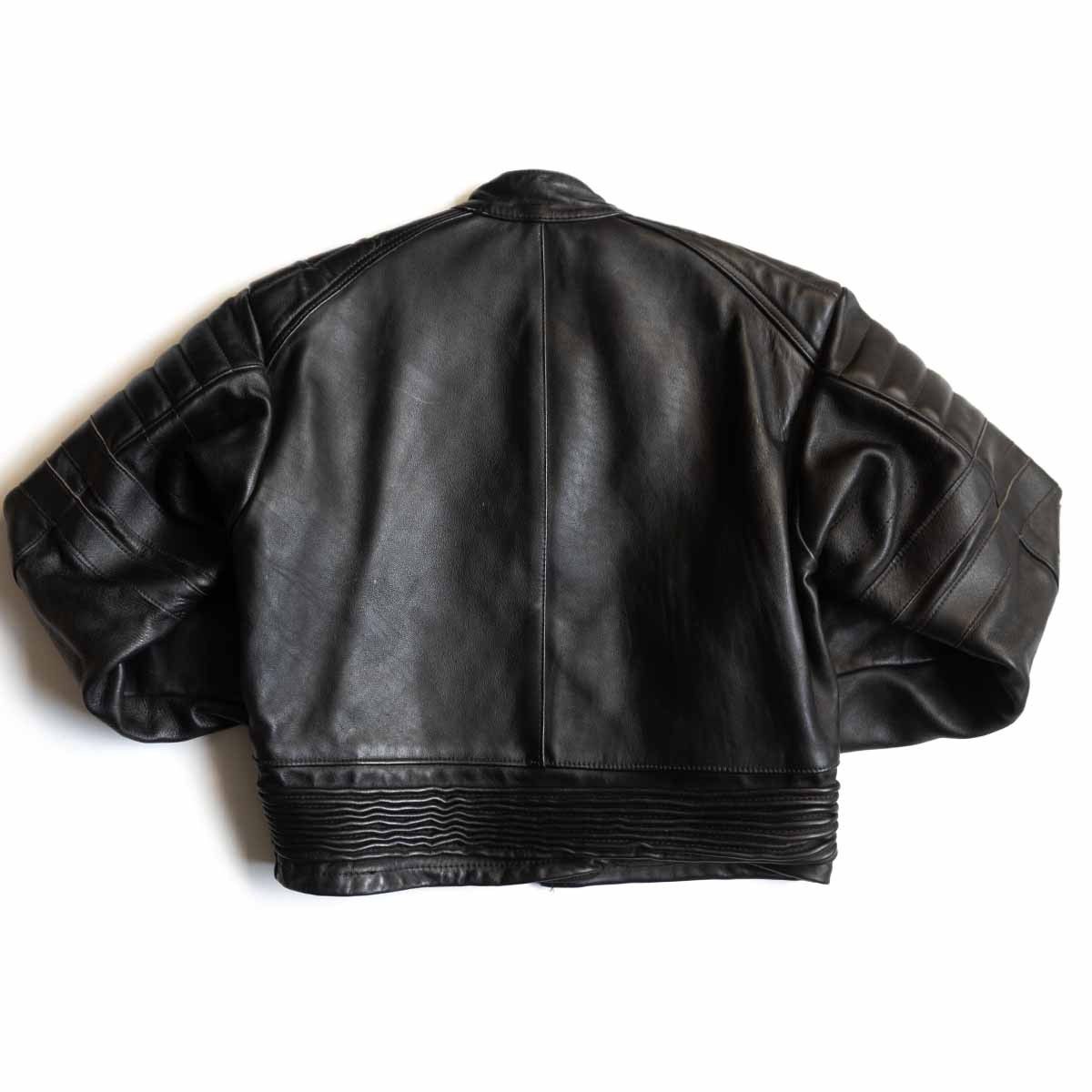 雰囲気抜群/ビッグサイズ】 VANSON 【TC レザー ライダースジャケット