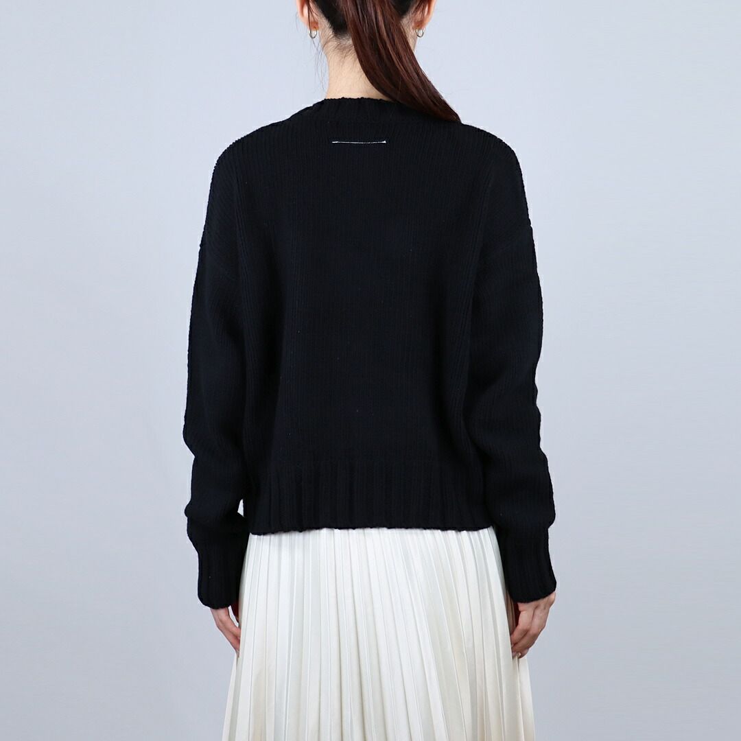 エムエムシックス メゾンマルジェラ MM 6 MAISON キッズセーター レディースセーター ロゴニット K 49 U-M 60882