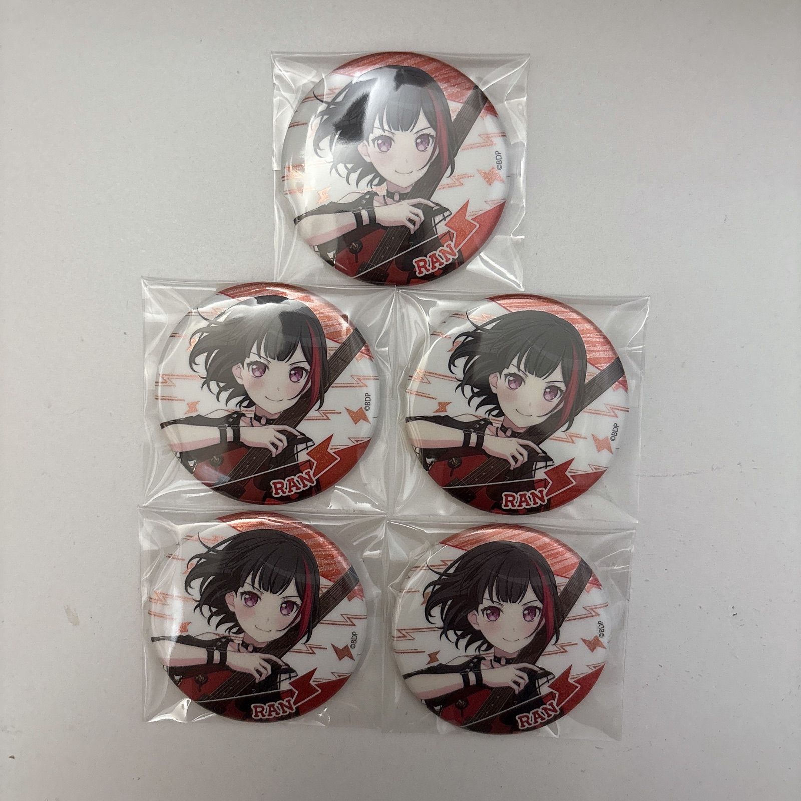 バンドリ 10th 10周年記念 缶バッジ Afterglow 美竹蘭 - メルカリ