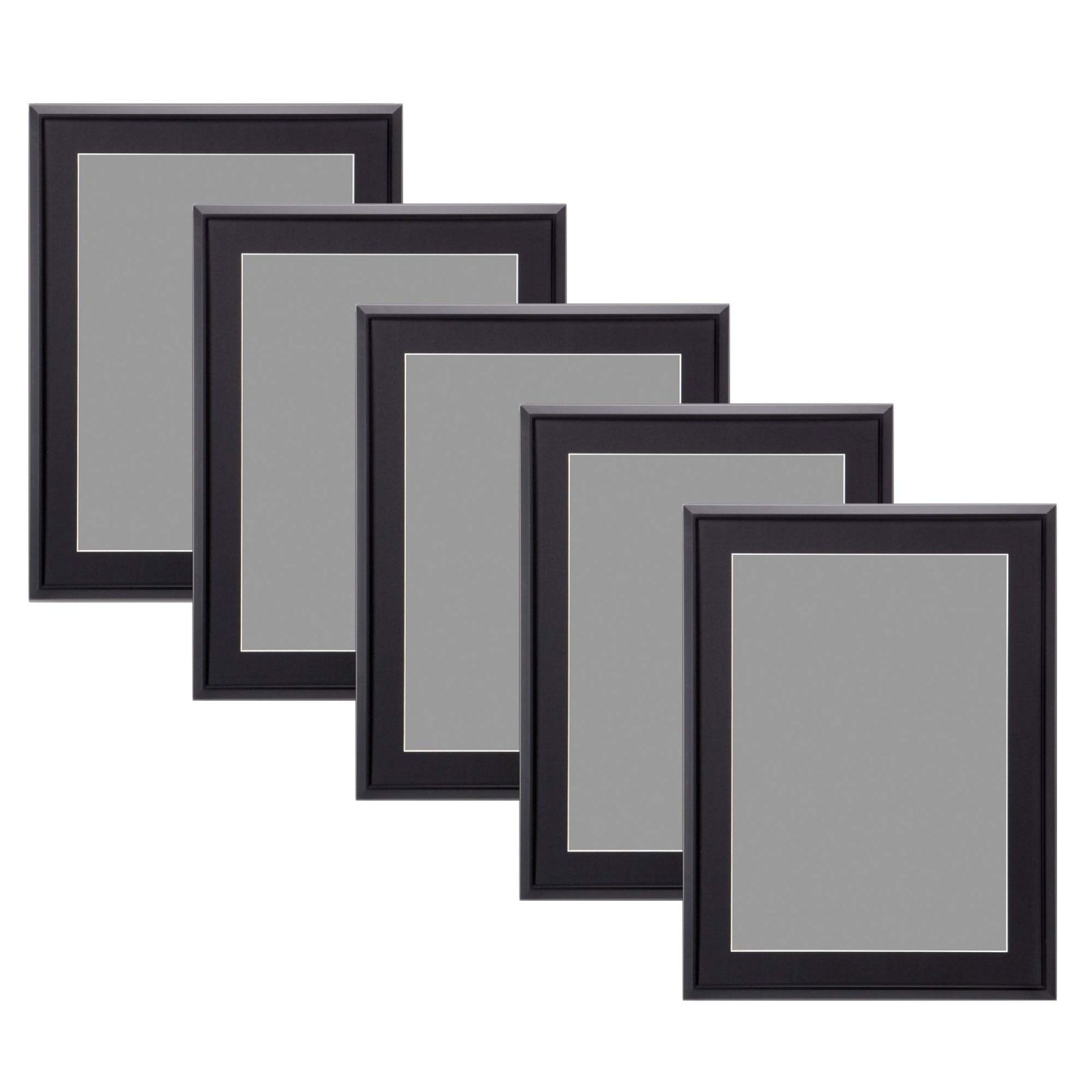 迅速発送 ハクバ HAKUBA アルミ 額縁 AG-02 A3サイズ ブラック 5枚セットまとめ買いセット AMZFAG2BK5A3 前面アクリル板 吊り紐付き フォトフレーム